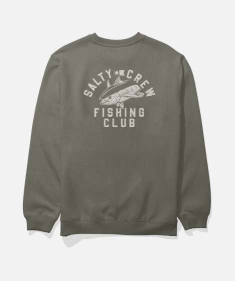 Salty Crew Fishing Club Crew Fleece